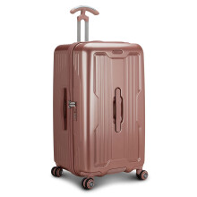 Traveler's Choice Ultimax Ii 26" Medium Trunk Spinner Luggage, Pink Rose, Checked 26-Inch, Ultimax Ii 26" Medium Trunk Spinner Luggage