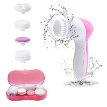 Facial Cleansing Brush Face Brush Electric Face Massager Facial Cleansing Spin Brush Set for Gentle Exfoliating,Removing Blackhead Gift Skincare for