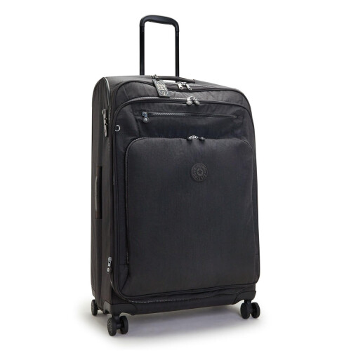 Kipling NEW YOURI SPIN L Large expandable spinner, Upright, Black Noir (Black) 1