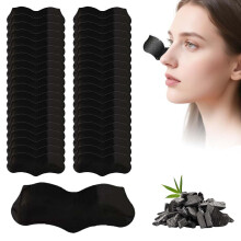 80pcs Blackhead Remover Strips, Nose Pore Strips, Blackhead Strips for Deep Cleansing, Charcoal Black Head Remover for Nose, Suitable for All Skin