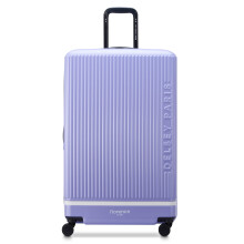 florence by mills Women's Spin Me Away Hardside Expandable Luggage with Spinner Wheels, Lavender, Checked-Medium 24 Inch, Spin Me Away Hardside