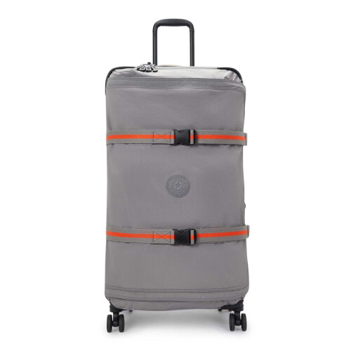 Kipling Spontaneous L Large Wheeled Luggage, Upright, Inviting Grey (Grey)