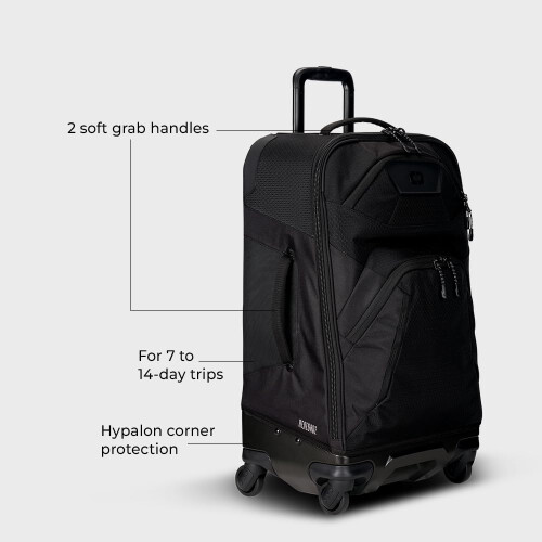 OGIO Renegade 26" Spinner Suitcase Black 2