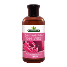 Natures Aid Rose Water 150ml ? Premium Strength Natural Skincare Tonic ? Sweet Fragrance ? Moisturises & Refreshes Hydrating Cleanser ? Vegan,