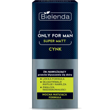 Bielenda Only For Men - Ultra-Light Formula Regulates Sebum, Matifies The Skin Shrinks Pores And Reduces Shine Of The Skin - Only For Men Gel Super