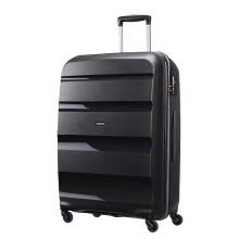 American Tourister Bon AIR - Spinner M, Suitcase, 66 cm, 57.5L, Black (Black)