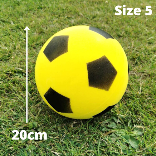HTI HTI Foam Football Size 5 Yellow 2