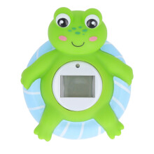 Baby-Badethermometer Schwimmtier 8,5x10cm, Sicheres Silikon & Elektronischer Sensor