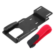 Gewichtsbalansverbetering voor Axial SCX10II AX90046, metalen batterijhouder/ESC-verplaatsingsplaat met stevige constructie van aluminiumlegering.
