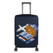 HYPER VENTURE Luggage Cover Suitcase Protetor, Journey, L, Journey