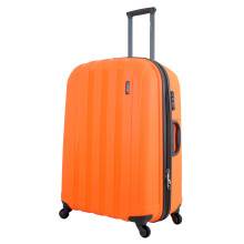 Orange Luggage X 77cm (30") Hard Sided Polypropylene Lightweight Trolley Suitcase