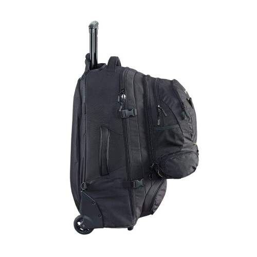 Caribee SkyMaster II 70 L Travel Trolley with Removable Backpack and Backpack Function, black, 70 Litres, rolling suitcase 2