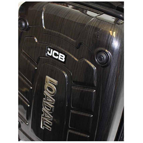 JCB JCB - Loadall Hard Shell Suitcase, 20" - Small - Built-in TSA Suitcase Locks, 360 Degree Spinner Wheels - Made with ABS Polycarbonate Hard Shell - 1