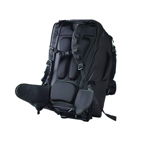 Caribee SkyMaster II 70 L Travel Trolley with Removable Backpack and Backpack Function, black, 70 Litres, rolling suitcase 1