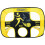 Kickmaster Kickmaster Quick Up Goal And Target Shot - Yellow/Black 2
