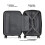 bugatti Suitcase Lima Carry On 55 cm 40 Liters 4 Wheels with TSA Combination Lock - Silver 3