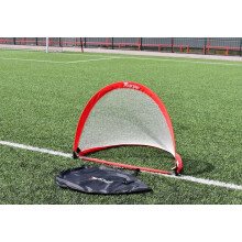 Precision Training Durable Weighted Easy Pop-Up Football Goal,Red,110cm x 80cm