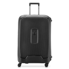 DELSEY Paris - MONCEY MR (Recycled Material) - Hard-Shell Holdall 76 cm x 52 cm x 30 cm - 97 L - XL - Black