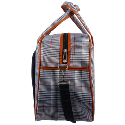 Metro Lightweight Holdall Hand Luggage Large Grey 2