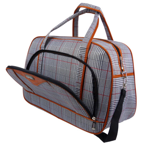 Metro Lightweight Holdall Hand Luggage Large Grey 1