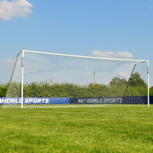 FORZA Alu60 Aluminium Football Goals [11 Size Options] | Premium Football Goal Posts Used by Professional Clubs | Freestanding & Fold-Away Goals (24ft