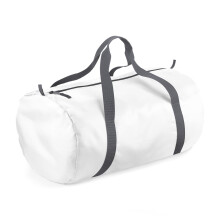 BagBase BG150 Packaway Barrel Bag - White