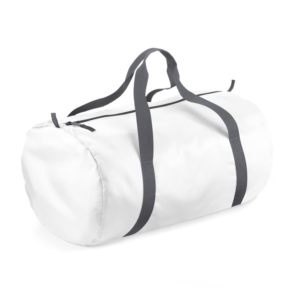 Bagbase Bg150 Packaway Barrel Bag - White