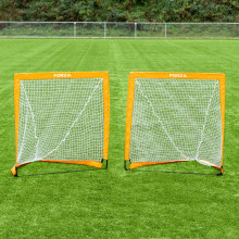 FORZA Flash Pop-Up Lacrosse Goal [4ft x 4ft] | Pop Up Goal For Lacrosse Training & Matches | Indoor/Outdoor Goals | Portable Goal With Carry Bag |