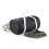 BagBase BagBase BG150 Packaway Barrel Bag - Black/White 2