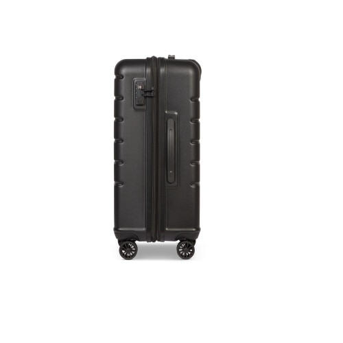 ANTLER - Logo Hard Shell Medium Suitcase - Durable, Lightweight & Expandable, 4 Spinner Wheels - Adjustable Handle, TSA Lock, 68cm - Black 2