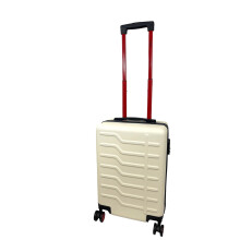 Bordlite Lightweight Hard Shell Cabin Luggage, 20" Carry-On ABS Suitcase 51x36x23cm, 4 Spinner Wheels & Combination Lock for EasyJet, British Airways,
