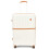 Medium Size Suitcase Hard Shell Four Wheel Luggage Excursion Milky 2