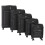 Linea Florence Luggage Soft Suitcase Black 18in/45cm 1