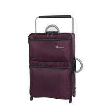 it luggage Worlds Lightest Suitcase Potent Purple Medium 69cm 2.1kg 2 Wheel Suitcase