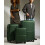 ANTLER - Single Stripe Hard Shell Suitcase Set - Cabin, Medium & Large, Durable & Lightweight, 4 Spinner Wheels - Adjustable Handle, TSA Lock, Green 4