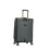 Grey Medium Check in Suitcase 68 x 44 x 29 cm Lightweight Soft Shell Luggage 5