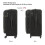 Linea Rome Soft Suitcase Black 22in/55cm 4