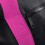 BagBase BagBase BG140s Mini Barrel Bag - Black/Fuschia 4
