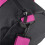 BagBase BagBase BG140s Mini Barrel Bag - Black/Fuschia 3