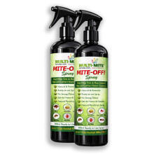 MULTI-MITE 2 X MITE OFF 500ML Flea Spray & ALL Mites Killer Home Safe