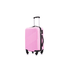 Flymax 55x35x20 4 Wheel Super Lightweight Cabin Luggage Suitcase Hand Carry on Flight Travel Bags Approved On Board Fits Flybe Easyjet Ryanair Jet 2