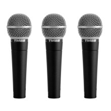 TM58 Dynamic Vocal Microphone 3Pack with Clear Sound, Noise Reduction and XLR Connectivity