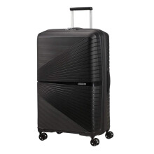 American Tourister Azirconic 77 cm 4-Wheel Suitcase, Black Onyx, 77, Suitcase