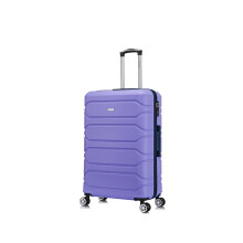29" Large Suitcase Check in Suitcase Super Lightweight 4 Wheel Dual Spinner ABS Hard Shell Luggage with Built in 3-Digit Combination Lock for 23kg 100