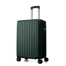 FLIEE Medium Suitcase Hard Shell|TSA 3 Digit Combination Lock |Lightweight Suitcase |4 Dual Spinner Wheels| Aluminum Telescopic Handle | Medium 24"