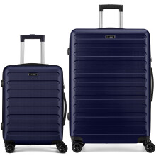 FLIEE Luggage | Luggage | 4 Silent Dual Spinner Wheels | TSA 3 Digit Combination Lock | Aluminium Telescopic Handle | Lightweight Hard Shell Suitcases