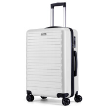 FLIEE Medium Suitcase Hard Shell | TSA 3 Digit Combination Lock|4 Dual Spinner Wheels| Aluminum Telescopic Handle | Lightweight Suitcase | Medium 24"