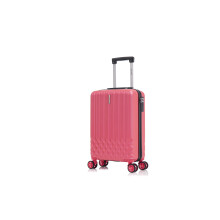 20" Cabin Suitcase Lightweight 4 Wheel Spinner ABS Hard Shell Luggage for EasyJet Ryanair 55x35x20cm (35 Litre)
