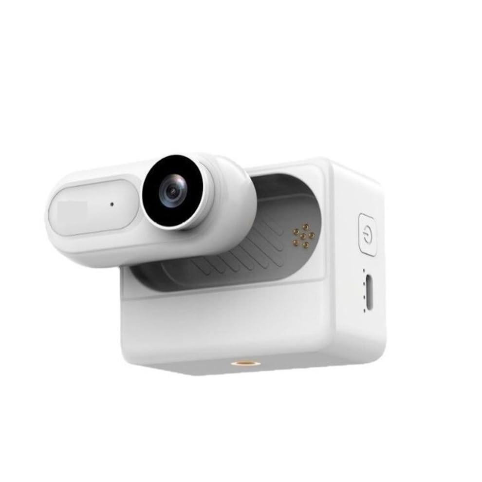 Action Camera Waterproof With Long Battery Life For Diving Cycling And Travel Vlogging White 9771547227656