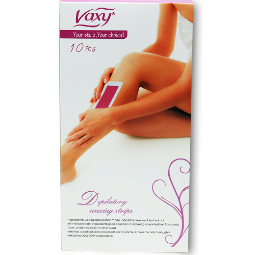 Vaxy Ready To Use Wax Strips, Sensitive x 10 DOUBLE (20) PCS 1